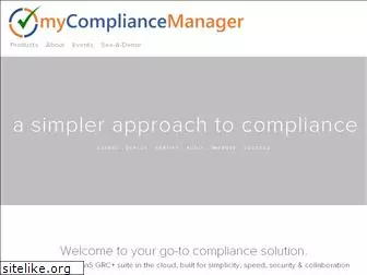 mycompliancemanager.com