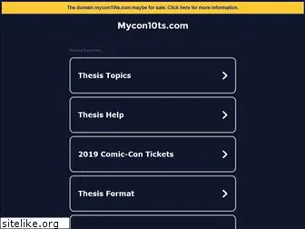 mycon10ts.com