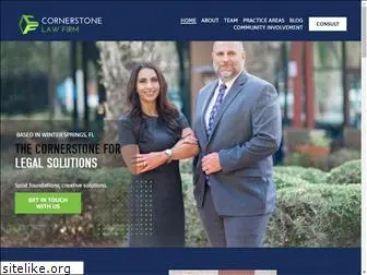 mycornerstonelaw.com