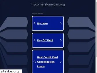 mycornerstoneloan.org