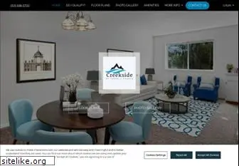 mycreeksideapartments.com