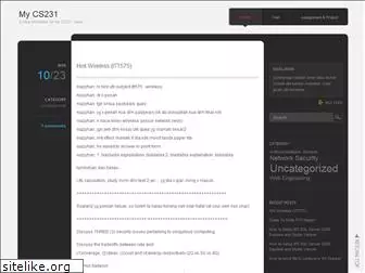 mycs231.wordpress.com