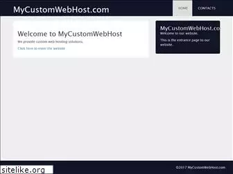 mycustomwebhost.com