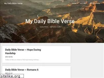 mydailybibleverse.com