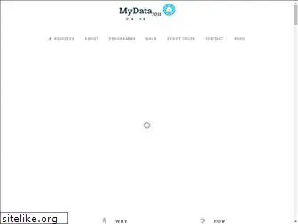 mydata2016.org