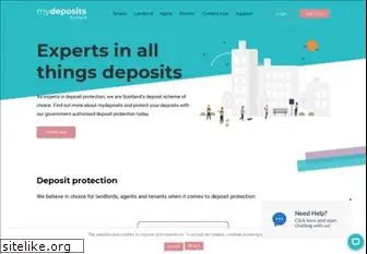 mydepositsscotland.co.uk