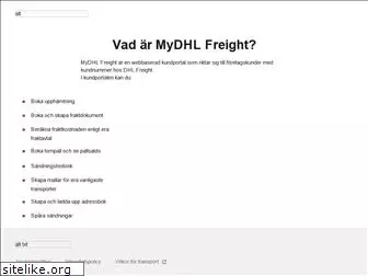 mydhlfreight.com