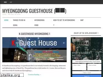 myeongdong-guesthouse.com