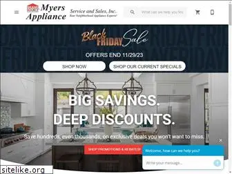 myers-appliance.com