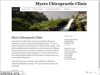 myerschiropracticclinic.com