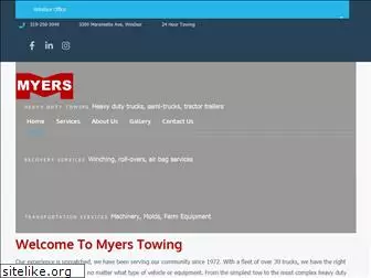 myerstowing.com