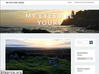 myeyesareyours.com