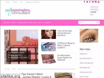 myeyeshadowconsultant.com