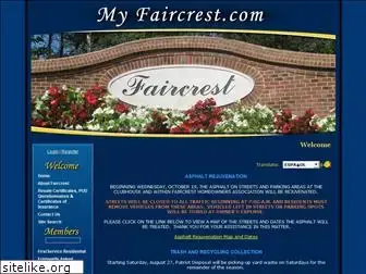 myfaircrest.com