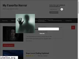 myfavoritehorror.com