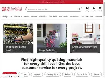 myfavoritequiltstore.com