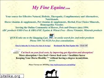 myfineequine.com