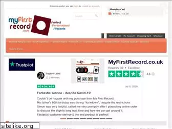 myfirstrecord.co.uk