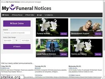 myfuneralnotices.com