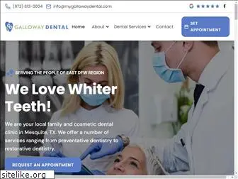 mygallowaydental.com