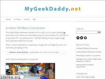 mygeekdaddy.me