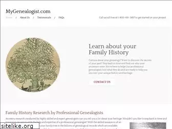 mygenealogist.com