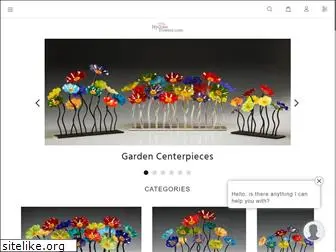 myglassflowers.com