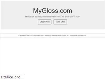 mygloss.com