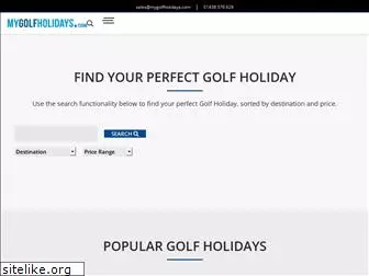 mygolfholidays.com