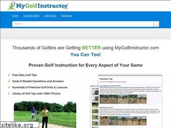 mygolfinstructor.com