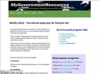 mygovernmentresources.com