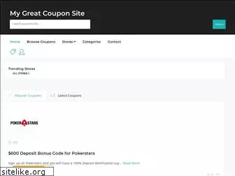 mygreatcouponsite.com