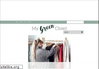 mygreencloset.com