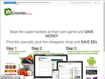 mygroceries.com.au