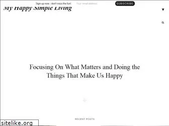 myhappysimpleliving.com