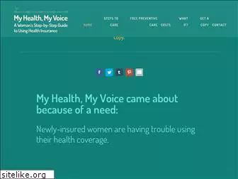 myhealthmyvoice.com