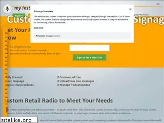 myinstoreradio.com