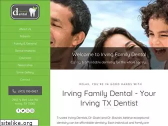 myirvingfamilydental.com