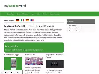 mykaraokeworld.co.uk