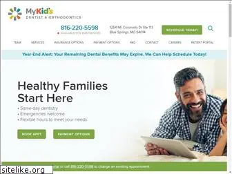 mykidsdentistbluesprings.com