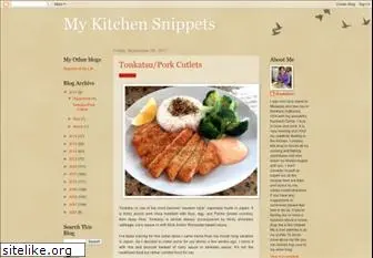 mykitchensnippets.com