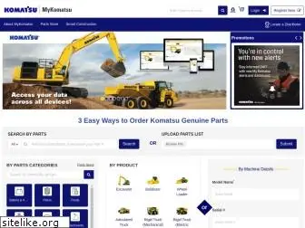 mykomatsu.komatsu