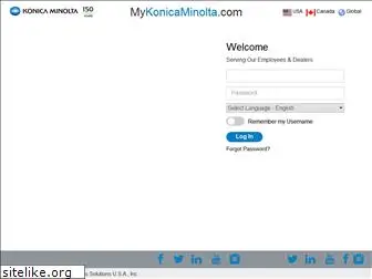 mykonicaminolta.com