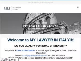 mylawyerinitaly.com