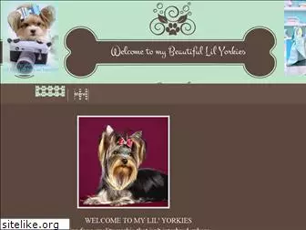 mylilyorkies.com