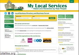 mylocalservices.co.uk