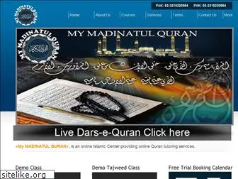 mymadinatulquran.com