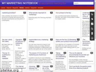 mymarketingnotebook.blogspot.com