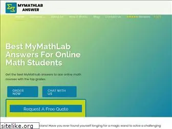 mymathlabanswer.com