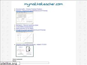 mymathsteacher.com